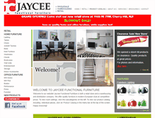 Tablet Screenshot of jay-cee.com